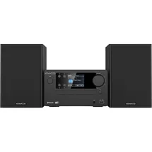 Kenwood M-725DAB-B - Micro HiFi-System mit DAB+, CD, USB, Bluetooth und TFT-Display, Midnight Black