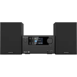 Kenwood M-725DAB-B - Micro HiFi-System mit DAB+, CD, USB, Bluetooth und TFT-Display, Midnight Black