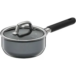 Fusiontec Mineral Stielkasserolle mit Deckel, 16 cm, Platinum
