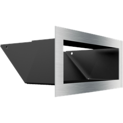 Kratki Lüftungsgitter 45S | 90x200x126,5 mm | geschliffen