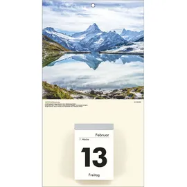 Zettler Kalenderrückwand 18x33cm für Typ 302 / 304 / 305 / 312 Natur sortiert