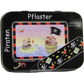 Axisis Kinderpflaster Piraten Dose