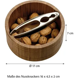 KESPER Nussschale - B/H/T ca. 16.60x7.00x16.60
