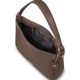 lazarotti Bologna Leather Schultertasche Leder Grau