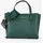 Valentino Fall Re Shopper Kunstleder Dunkelgrün