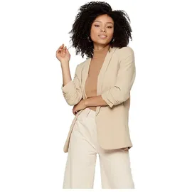 Pieces Damen Pcboss Noos 3/4 Blazer, White Pepper,XXL