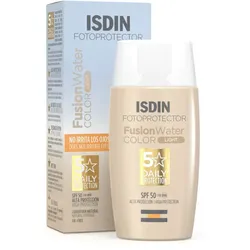 Sonnenschutz mit Farbe Isdin Fotoprotector Klar Spf 50 50 ml