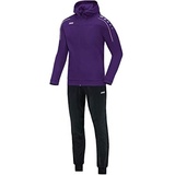 Jako Unisex Kinder Classico met capuchon Trainingsanzug Polyester, Violett, 164