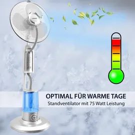 Syntrox Ventilator Sigi mit Luftbefeuchter inkl. Fernbedienung