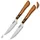 Pirge Elite Steakmesser Set 2-tlg. Braun/Weiß