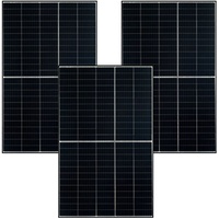 Juskys 3er Set Solarmodul RSM40-8-410M