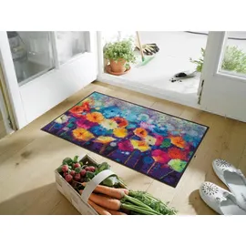 Wash+Dry Flowerlover 50 x 75 cm Blau