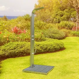 Eclipse HONOLULU silber Gartendusche