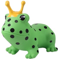 GERARDO'S Toys Jumpy Hüpftier grüne Frosch - Hüpftiere ab 1 Jahr und ab 2 Jahre - Aufblasbare Tiere Spielzeug Draussen oder Drinnen für Kleinkinder ab 12 Monaten