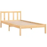 vidaXL Massivholzbett Kiefer 90x190 cm vidaXL