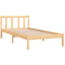 vidaXL Massivholzbett Kiefer 90x190 cm vidaXL