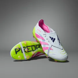 adidas Predator Elite FG Herren Cloud White/Lucid Pink/Lucid Lemon 47 1/3