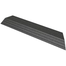 ML-Design WPC Abschlussleiste Ecke rechts 38 x 2 x 7,5 cm anthrazit