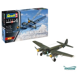 Revell Flugzeuge Junkers Ju 88 A-1 Battle of Britain 1:72 04972