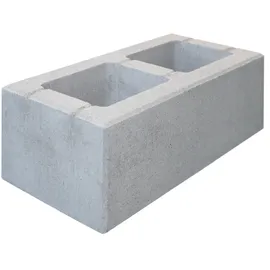 Diephaus Mauerstein LISCO mit Glimmer 45 x 22,5 x 16,5 cm hellgrau