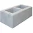 Diephaus Mauerstein LISCO mit Glimmer 45 x 22,5 x 16,5 cm hellgrau
