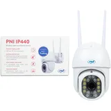 PNI IP440 WiFi PTZ kabellose Videoüberwachungskamera, 4 MP, Digitalzoom