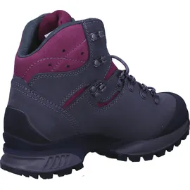 Hanwag Tatra II Wide GTX Damen Asphalt/Dark Garnet 37