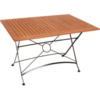 Gravidus Tisch Gartentisch Kaffeetisch Holztisch klappbar 120x80cm