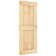 vidaXL Narvik rechts 80 x 210 cm Braun/Schwarz