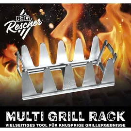 bbq rescher Multi-Grillständer 19,5 x 9,5 x 7 cm