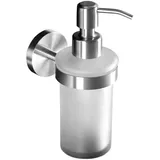 Ambrosya Seifenspender Seifenspender Wandmontage - Seifenhalter Seife Spender Bad Küche WC, (Packung), einfache Selbstmontage silberfarben