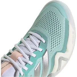 adidas Barricade 14 Tennisschuhe Damen JR1766, - semi flash aqua/silver met./blush pink 38