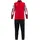 Trainingsanzug rot/weiß/dunkelrot 116