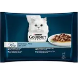 Probierpaket Gourmet Perle 4 x 85 g - Mixpaket 5 (4 Sorten Duo aus dem Meer)