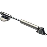 Italiana Ferramenta Hochstellstütze Kraby, L 355, Reibung, 90 N, Metallguss champ./FE vernickelt