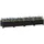 vidaXL Hochbeet 160 x 40 x 23 cm Schwarz