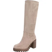Ital-Design High-Heel-Stiefel Damen Hellbraun 41