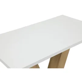 Hela Tische, ausziehbar,ABS-Kante,Melamin,Synchronauszug,Säule,Bodenplatte