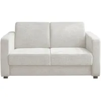 Livetastic Schlafsofa, Creme, Textil, Uni, 2-Sitzer, 159x88x87 cm, Made in EU, Stoffauswahl, Liegefunktion, einzeln ausziehbar, Rücken echt, Kinder- & Jugendzimmer, Jugendmöbel, Jugendsofas