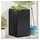 vidaXL Rollabfallbehälter 240 l Schwarz