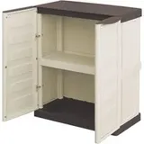 ArtPlast Kunststoffschrank Spazio beige Kunststoff B/H/L: ca. 85x39x70 cm - beige, braun