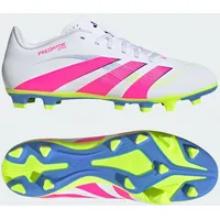 Adidas Predator Club FG/MG Fußballschuh WEISS|rosa|HELLGELB 39 1/3