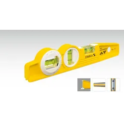 Stabila Type 81 SV REM W360 torpedo spirit level, Torpedo-Level, 0,25 m, Gelb, 0