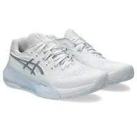 Asics GEL-RESOLUTION X CLAY, Größe 40 in Grau WHITE/PURE SILVER
