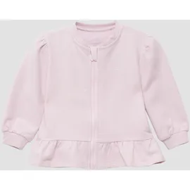 s.Oliver Sweatjacke mit dezenter Stickerei - pink - 86