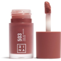 3ina The No-Rules Cream 503 - Nudefarbenes Rosa - Liquid Blush für Augen Lippen Wangen - Rouge mit Süßmandelöl - Cream Blusher für Natürliches und Leuchtendes Finish - Vegan - Cruelty Free