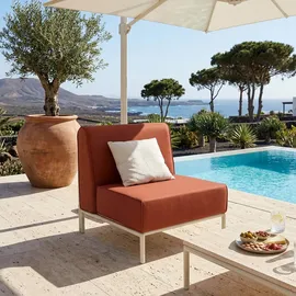 Oviala Sessel Loungesessel orange