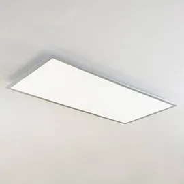 LINDBY Zento 1-flammig eckig grau Aluminium