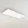 LINDBY Zento 1-flammig eckig grau Aluminium