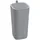 Proregal Moderner Quadratischer Abfalleimer Mit Smart Sensor 30 Liter HxBxT 59 x 27 x 27 cm Grau